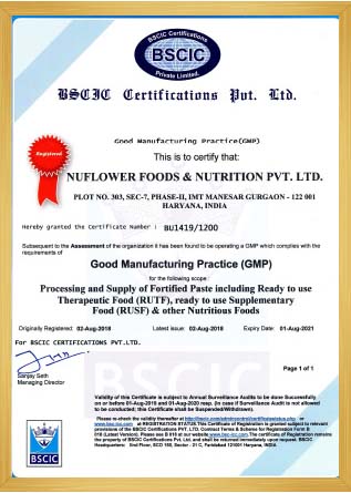 GMP-Certificate
